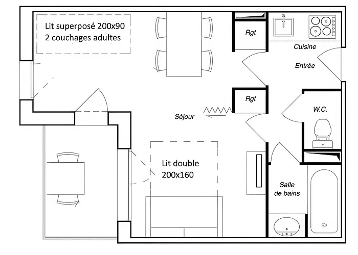 Sejour A La Montagne - Les Silenes Apartment La Plagne-Tarentaise